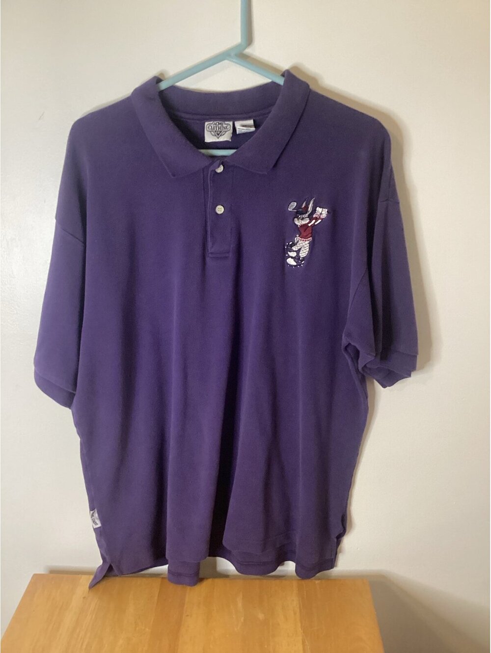 1994 Bugs Bunny polo golf shirt